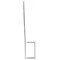 Ekena Millwork 3-in. W x 14-in. D x 18-in. H Valencia Architectural Grade PVC Knee Brace BRCP03X14X18VAL - alternate 2